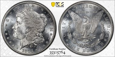 1883-S $1 MS63