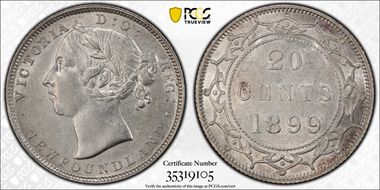 1899 20C Large 99 AU58