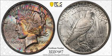 1922-D $1 MS64