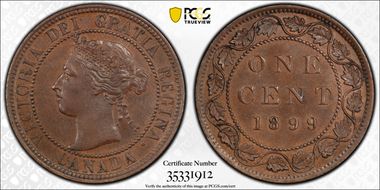 1899 1C AU58BN