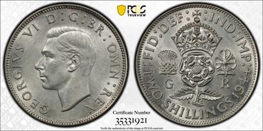 1944 Florin S-4081 AU58