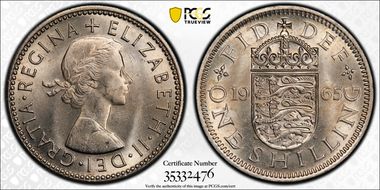 1965 Shil S-4147 English Rev MS64