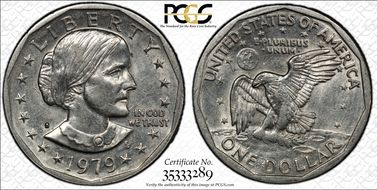 1979-S SBA$1 AU58