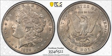 1889 $1 MS61