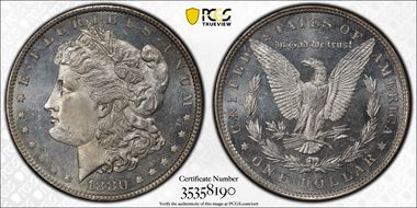 1880 $1 MS64PL