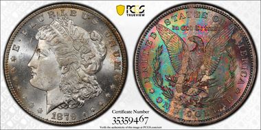 1879-S $1 MS66