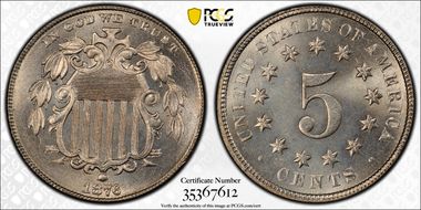 1876 5C MS66+