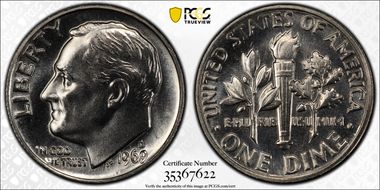 1969-D/D 10C RPM, FS-501 MS68