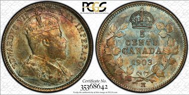 1903-H/H 5C SH/SH MS65+