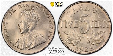 1928 5C MS66+