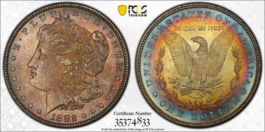 1882 $1 MS65