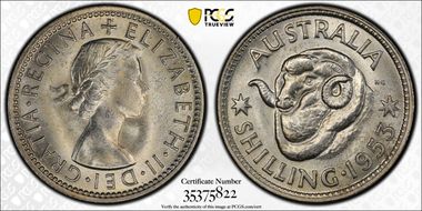1953(m) Shil MS65