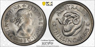 1953(m) Shil MS64