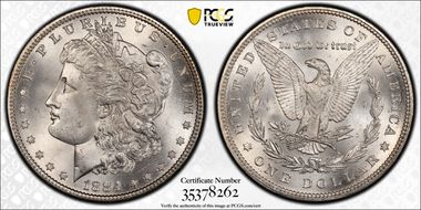 1884 $1 MS66+