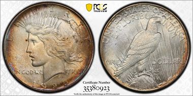 1925 $1 MS66