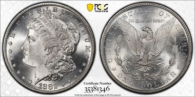 1882-S $1 MS66