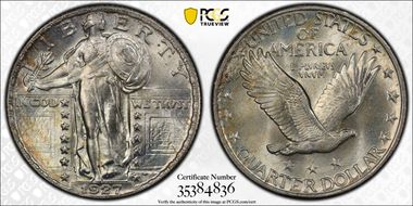 1927 25C MS67