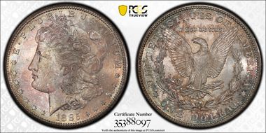 1885-S $1 MS66