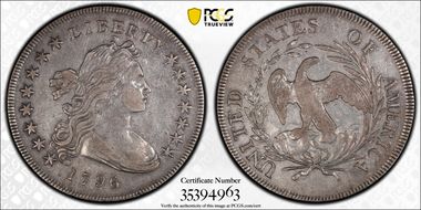1796 $1 BB-61 VF35