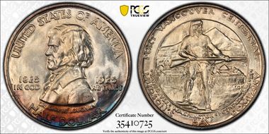 1925 50C Fort Vancouver MS66