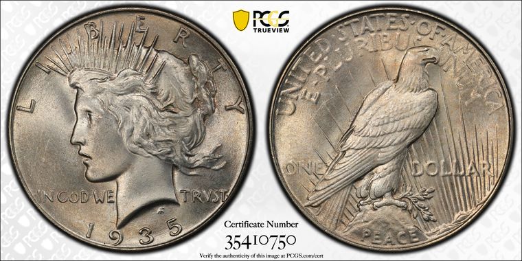 Cert 35410750 - Coin Image