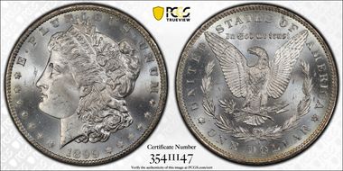 1899-O $1 MS66