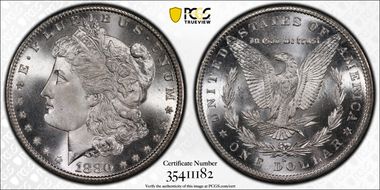 1880-S $1 MS67+