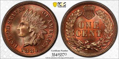 1884 1C MS66RD