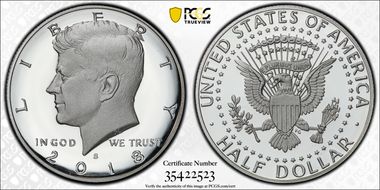 2018-S 50C Silver First Strike PR70DCAM