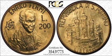 1984-R 200 L Enrico Fermi MS67