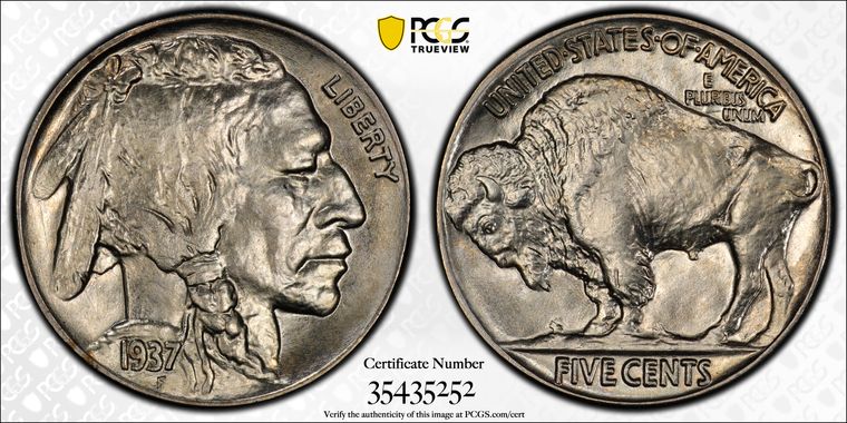 Cert 35435252 - Coin Image