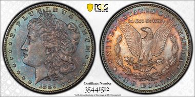 1889 $1 MS63