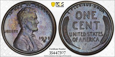 1935-S 1C MS64BN