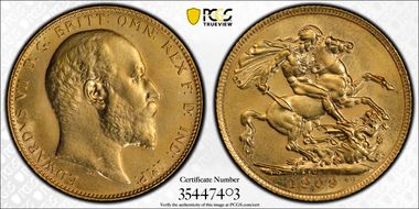 1909-C Sov S-3970 MS63+