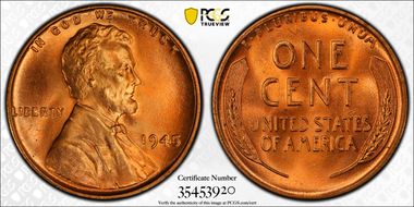 1945 1C MS66+ RD