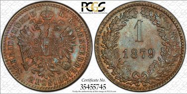 1879 Kreuzer MS65BN