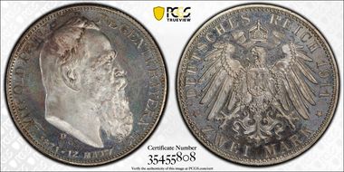 1911-D 2 Mk Birthday J-48 PR65CAM