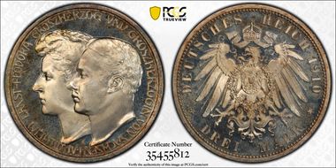 1910-A 3 Mk 2nd Marriage J-162 PR66CAM