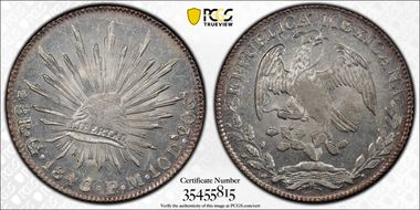 1848-Go PM 8 R Go31 MS62+