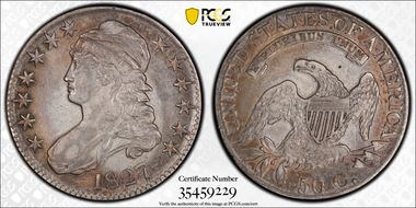 1827 50C Square Base 2 XF45