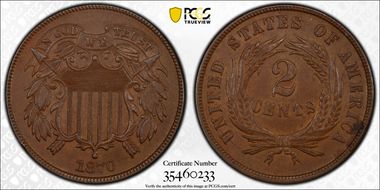 1870 2C DDO FS-101 MS63BN