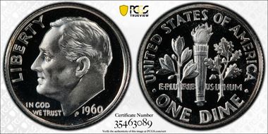 1960 10C DDO FS-101 PR68CAM