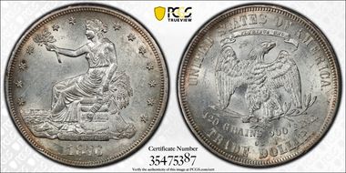 1876-CC T$1 MS61