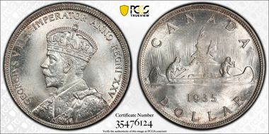 1935 S$1 MS65+
