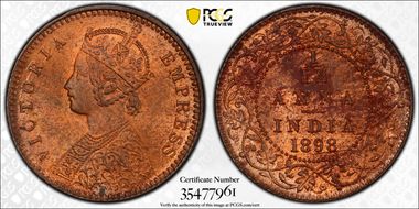 1898(C) 1/12 An SW-6.663 MS63RB