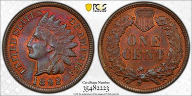1892 1C MS64RB