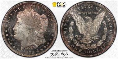 1879-S $1 VAM 51 Reverse of 1878 MS62PL