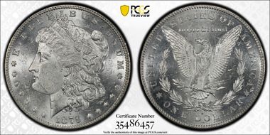 1879-S $1 VAM 4, Rev. of 1878 MS61