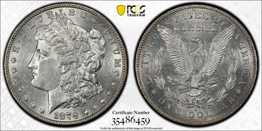 1879-S $1 VAM 25 Reverse of 1878 AU55