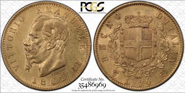 1862-T BN 20 L KM-10.1  Au AU55